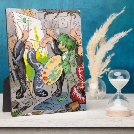 Der Künstler Fotoplatte (Seite)