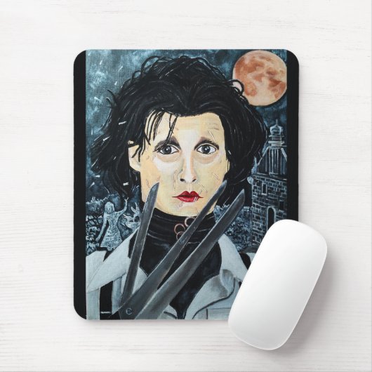 Der Künstler, gemalt von Alfred Fox Mousepad (Mit Mouse)