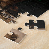 Der Künstler in seinem Museum Puzzle (Seite)