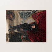 Der Künstler in seinem Museum Puzzle (Horizontal)