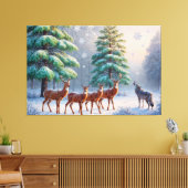 Der Künstler Leinwanddruck (Insitu (Wohnzimmer))