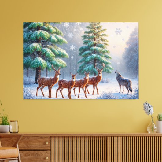 Der Künstler Leinwanddruck (Insitu (Wohnzimmer))