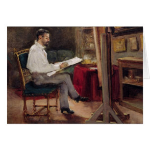 Der Künstler Morot in seinem Studio, c.1874