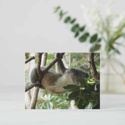 der Künstler Postkarte (Stehend Vorderseite)