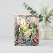 Der Künstler Postkarte (Stehend Vorderseite)