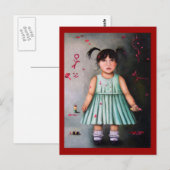 Der Künstler Postkarte (Vorne/Hinten)