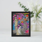 Der Künstler Postkarte (Stehend Vorderseite)