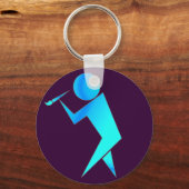 Der Künstler Schlüsselanhänger (Vorderseite)