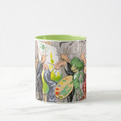 Der Künstler Tasse (Zentrum)