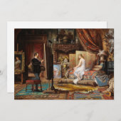 Der Künstler und sein Modell | Carl Schweninger, J (Vorne/Hinten)