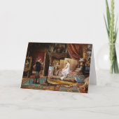 Der Künstler und sein Modell | Carl Schweninger, J Karte (Vorderseite)