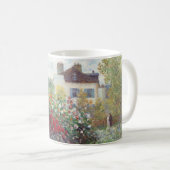 Der Künstlergarten in Argentinien von Claude Monet Kaffeetasse (VorderseiteRechts)