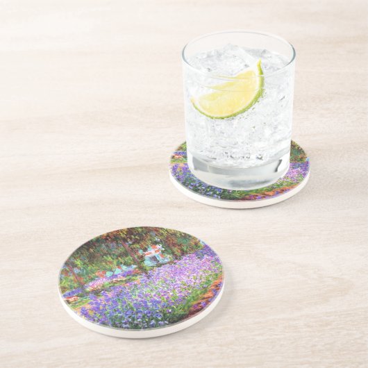 Der Künstlergarten in Giverny, Claude Monet Getränkeuntersetzer (Seite)