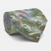 Der Künstlergarten in Giverny - Claude Monet Krawatte (Gerollt)