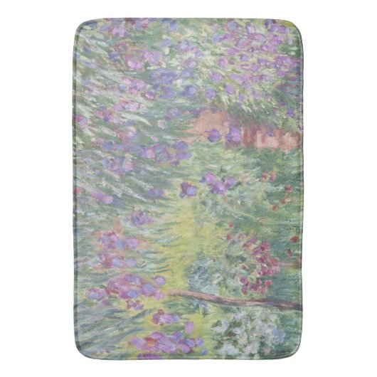 Der Künstlergarten in Giverny von Claude Monet Badematte (Vorderseite Vertikal)