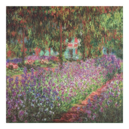 Der Künstlergarten in Giverny von Claude Monet Fotodruck
