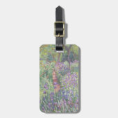 Der Künstlergarten in Giverny von Claude Monet Gepäckanhänger (Vorderseite vertikal)