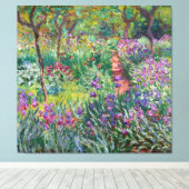 Der Künstlergarten in Giverny von Claude Monet Leinwanddruck (Insitu (Holzboden))