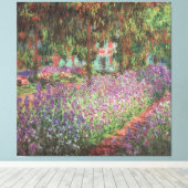 Der Künstlergarten in Giverny von Claude Monet Leinwanddruck (Insitu (Holzboden))