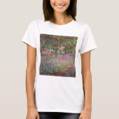 Der Künstlergarten in Giverny von Claude Monet T-Shirt (Vorderseite)