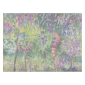 Der Künstlergarten in Giverny von Claude Monet Tischdecke (Vorderseite (Horizontal))