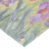 Der Künstlergarten in Giverny von Claude Monet Tischdecke (Schrägansicht)