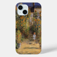 Der Künstlergarten in Vetheuil von Claude Monet