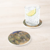 Der Künstlergarten in Vetheuil von Claude Monet Getränkeuntersetzer (Seite)