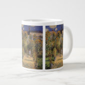 Der Künstlergarten in Vetheuil von Claude Monet Jumbo-Tasse (Vorderseite Rechts)