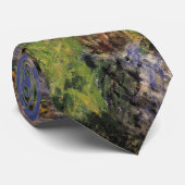 Der Künstlergarten in Vetheuil von Claude Monet Krawatte (Gerollt)