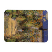 Der Künstlergarten in Vetheuil von Claude Monet Magnet (Horizontal)