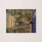 Der Künstlergarten in Vetheuil von Claude Monet Puzzle (Horizontal)