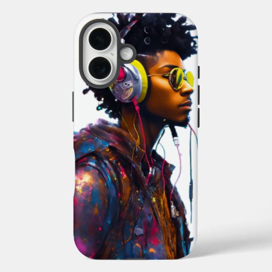 Der künstlerische Schlag der Straßen Case-Mate iPhone Hülle (Rückseite)