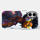 Der künstlerische Schlag der Straßen Case-Mate iPhone Hülle (Rückseite (Horizontal))