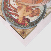 Der Kunsttanz von Alphonse Mucha Seidenpapier (Ausschnitt)