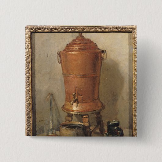 Der kupferne Trinkbrunnen, c.1733-34 Button (Vorderseite)