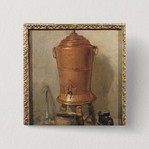 Der kupferne Trinkbrunnen, c.1733-34 Button