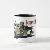 Der Kupferstädter Feuerwehrwagen Tasse (Zentrum)