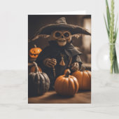 Der Kürbis-Gnom Karte (Vorderseite)