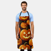 Der Kürbis Schürze (Getragen)