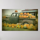 Der Kürbisfahrer Poster (Vorne)