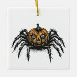 Der Kürbiskopf-Crawler Keramikornament