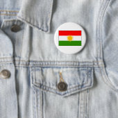 Der Kurdistan-Irak-Flagge Button (Beispiel)