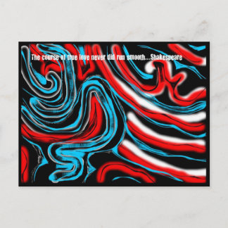 Der Kurs der wahren Liebe ... Postkarte