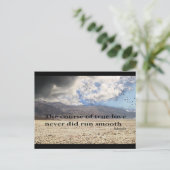 Der Kurs der wahren Liebe Postkarte (Stehend Vorderseite)