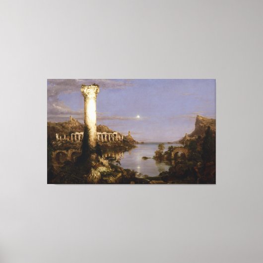 Der Kurs des Empire: Entoldung von Thomas Cole Leinwanddruck (Vorderseite)