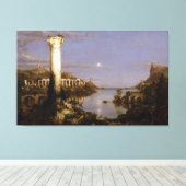 Der Kurs des Empire: Entoldung von Thomas Cole Leinwanddruck (Insitu (Holzboden))