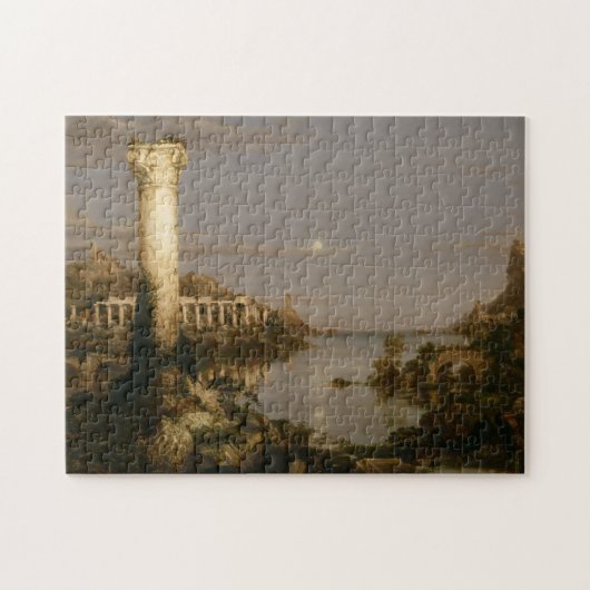Der Kurs des Empire: Entoldung von Thomas Cole Puzzle (Horizontal)