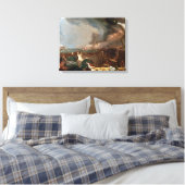 Der Kurs des Empire: Zerstörung durch Thomas Cole Leinwanddruck (Insitu (Schlafzimmer))