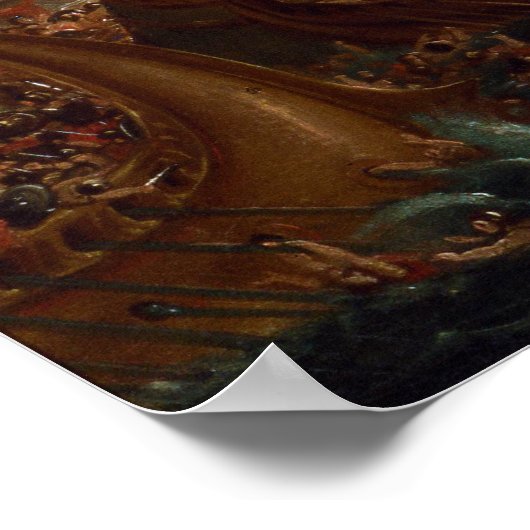 Der Kurs des Empire: Zerstörung durch Thomas Cole Poster (Ecke)